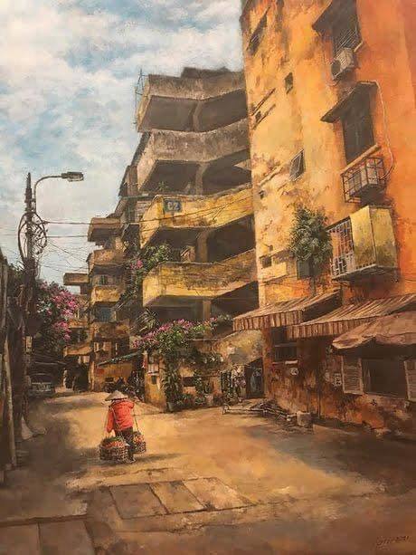 Từng ngóc ngách của Hà Nội thật đặc biệt qua ngòi bút của cậu. (Ảnh: Công An Nhân Dân)