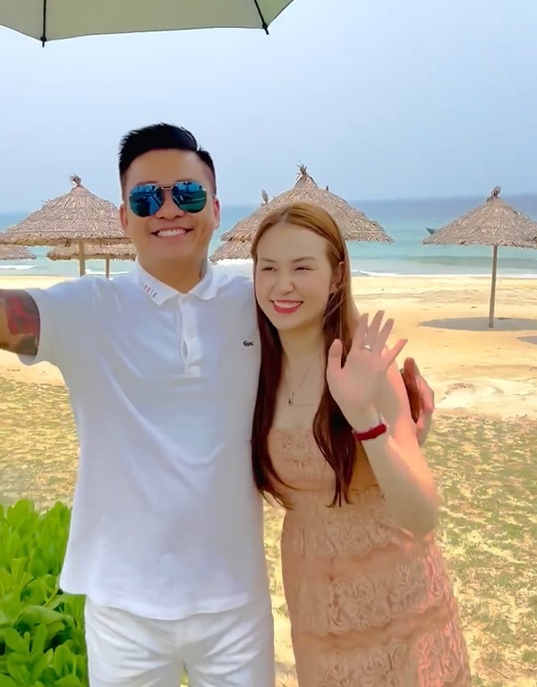 View hướng thẳng ra bãi biển đúng ý của gia đình nam ca sĩ (Ảnh: FB Tuan Hung Nguyen)