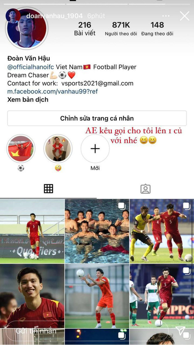 Bạn gái tin đồn cùng cầu thủ Đoàn Văn Hậu gây bão mạng xã hội - Ảnh 5. Bạn gái tin đồn cùng cầu thủ Đoàn Văn Hậu gây bão mạng xã hội - Ảnh 5.