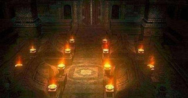 Why does the everlasting lamp of the Mausoleum of the First Emperor Qin Shi  Huang never