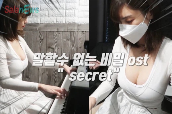 Đeo khẩu trang và ngồi chơi piano trên sóng, nữ Youtuber khiến cộng đồng mạng ngỡ ngàng với nhan sắc thật