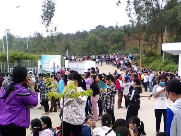 Vụ công nhân ngừng việc vì thưởng Tết ít ở Đồng Nai: Công ty đã tăng thêm mức thưởng
