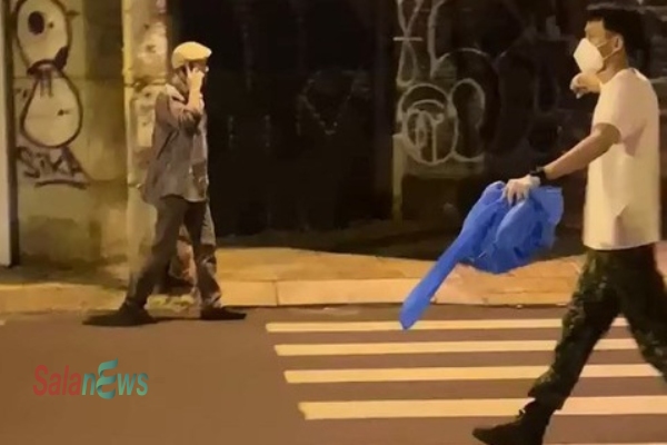 Người đàn ông F0 ở quận 3 trốn khỏi nơi cách ly bị công an truy đuổi