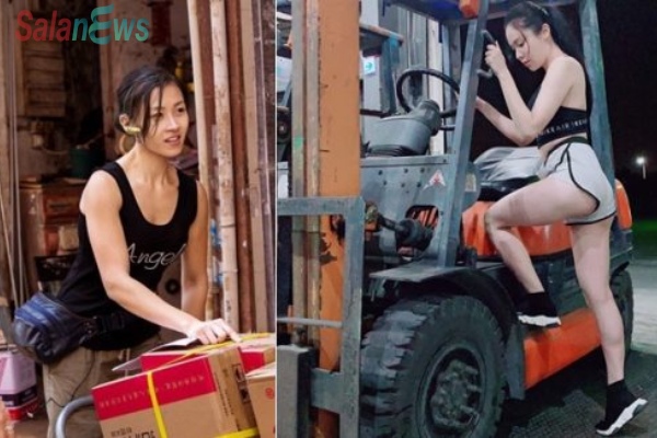 Gái xinh làm nghề bốc vác, tài xế xe tải sở hữu body quyến rủ vạn người