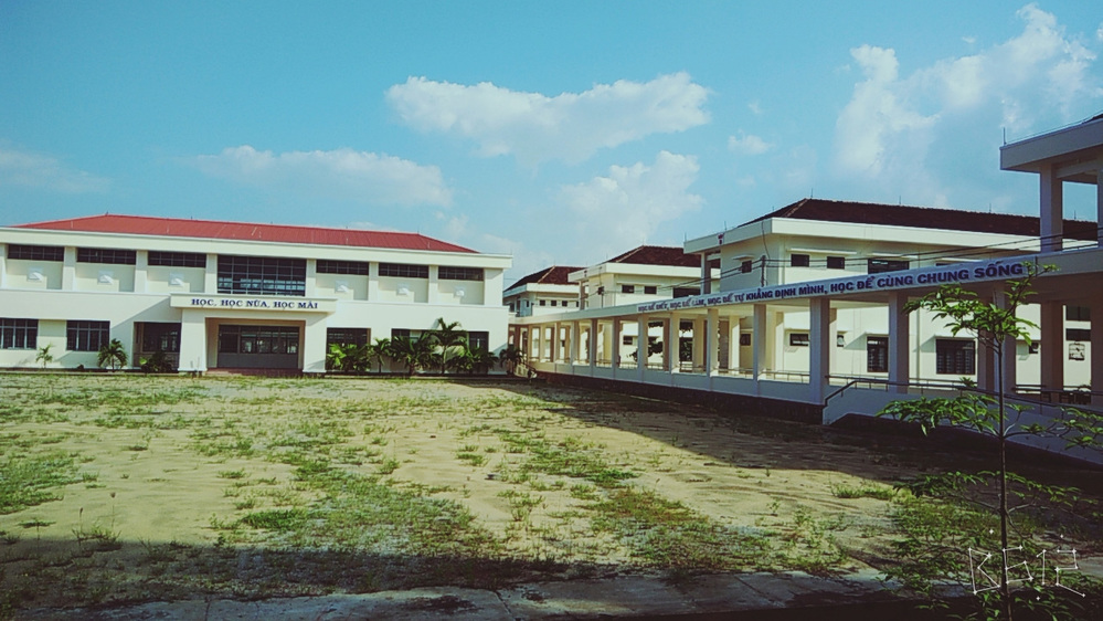  THPT Chuyên Chu Văn An là một điểm trường bị ảnh hưởng trong đợt thi lần 1. (Ảnh: Bình Định)