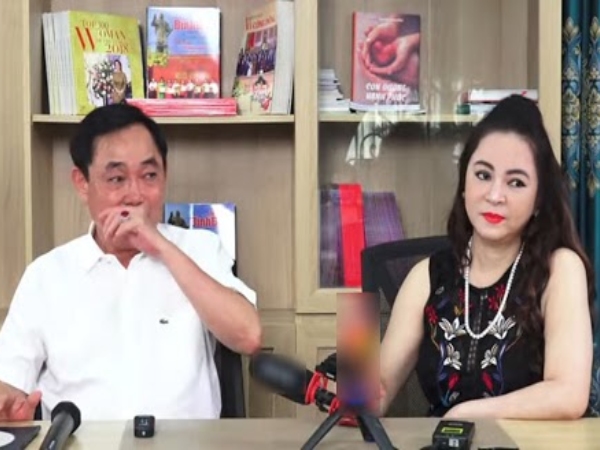 Hết đanh thép, bà Hằng bỗng e thẹn như 'cô bé': Rủ uống nước, ông Dũng vội tắt livestream