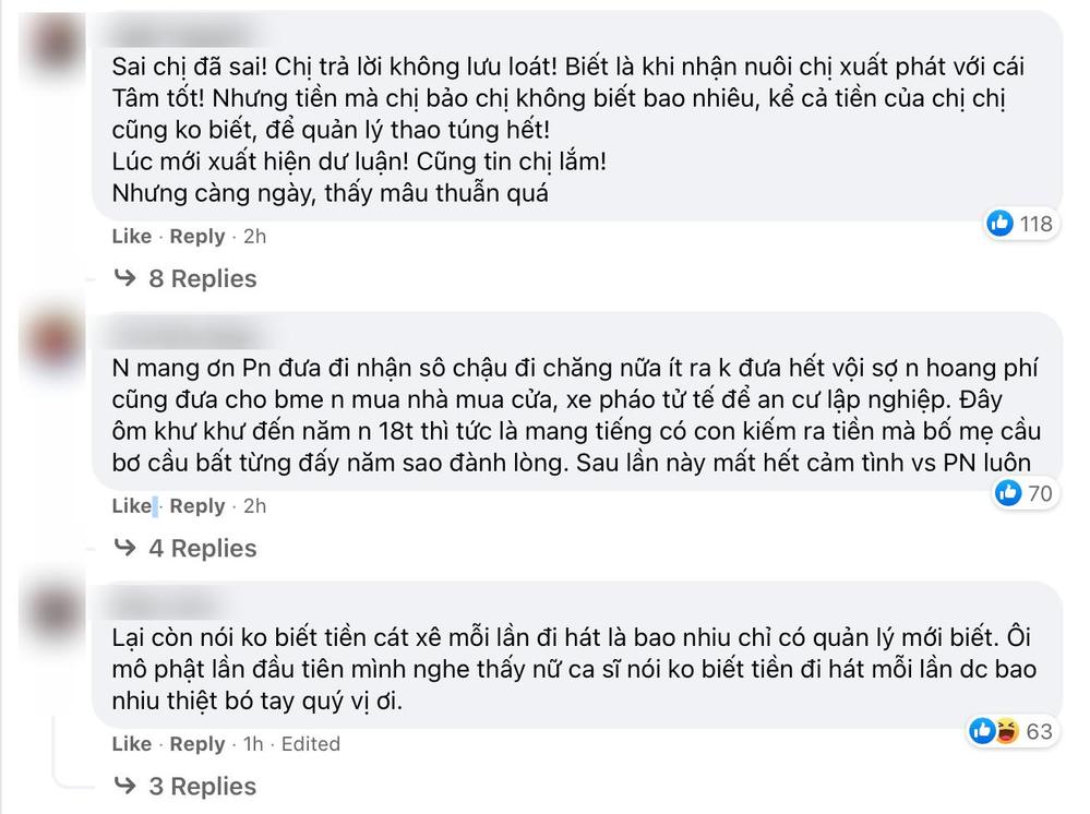 Không cho Hồ Văn Cường biết mức cát-xê là chuyện phi lý thức nhất, không để bố mẹ ruột giữ tiền là chuyện phi lý thứ hai, Hồ Văn Cường đi hát 5 năm chưa mua được nhà là chuyện phi lý thứ ba. (Ảnh: Chụp màn hình) Không cho Hồ Văn Cường biết mức cát-xê là chuyện phi lý thức nhất, không để bố mẹ ruột giữ tiền là chuyện phi lý thứ hai, Hồ Văn Cường đi hát 5 năm chưa mua được nhà là chuyện phi lý thứ ba. (Ảnh: Chụp màn hình)