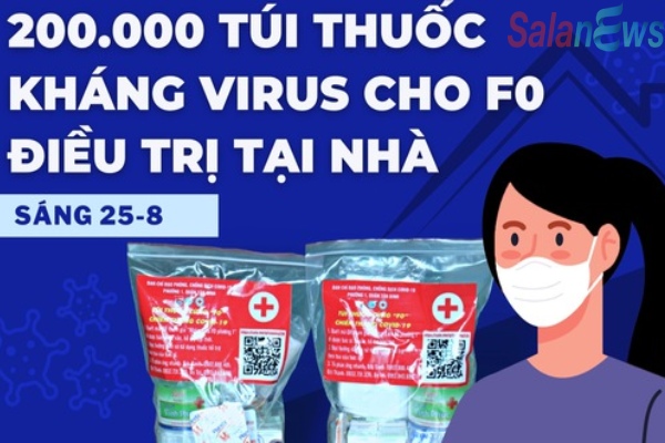 Bản tin sáng 25-8: Lần đầu tiên đưa thuốc kháng virus mới và robot điều trị cho bệnh nhân COVID-19