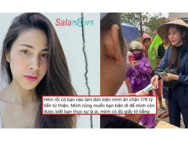 Thủy Tiên lên tiếng giải thích về đơn kiện 178 tỉ, ăn chặn từ thiện để xây nhà mới