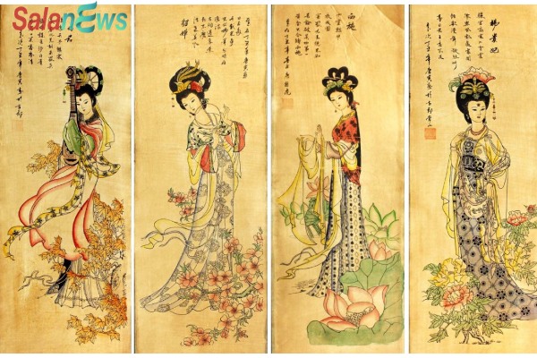 Kết cục của Tứ đại mỹ nhân: Chiêu Quân làm vợ 3 đời cha con, Điêu Thuyền bị Quan Vũ chê chẳng còn trong sạch, Tây Thi lại càng thảm