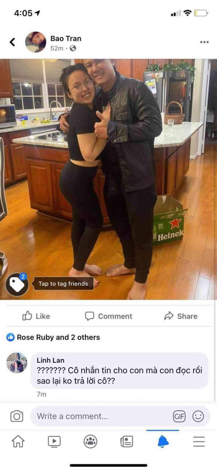 Không được trả lời nên vào thẳng bài viết của người ta để comment ??