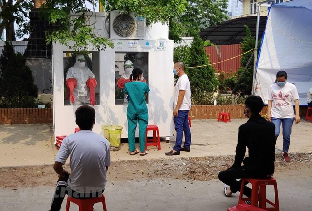 Cận cảnh 'vũ khí chống nóng' mới cho bác sỹ chống dịch tại Bắc Giang 11