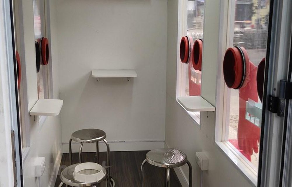 Cận cảnh 'vũ khí chống nóng' mới cho bác sỹ chống dịch tại Bắc Giang 9